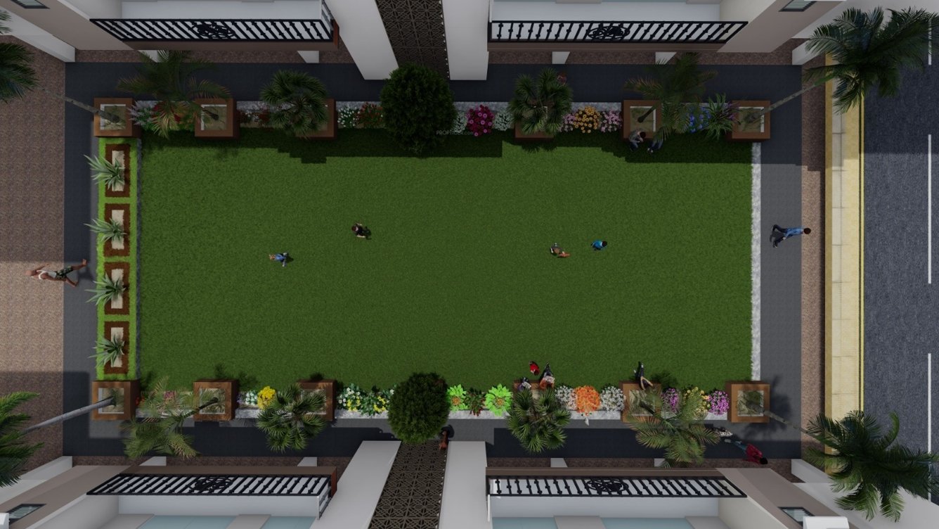  residency Landscape Garden and Tree Planting