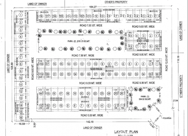  aero-city Layout Plan