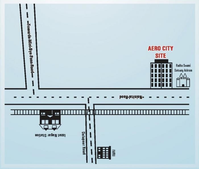  aero city Location Plan