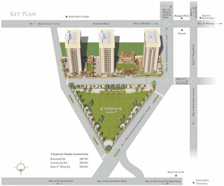 gardens Location Plan
