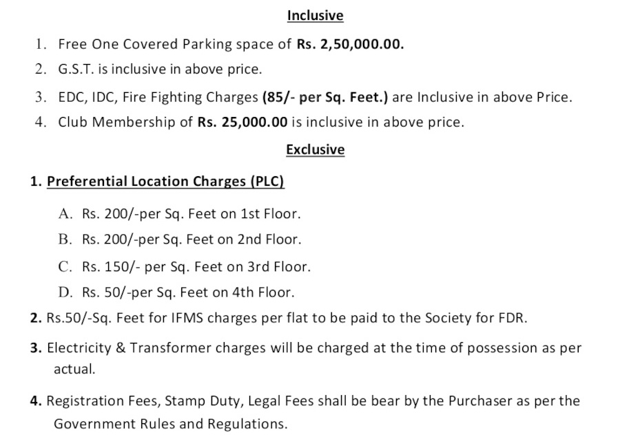 residency Construction Linked Payment (CLP) Payment Plan