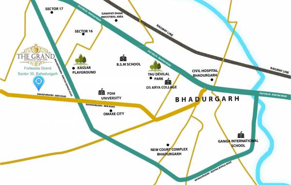  forteasia-the-grand Location Plan