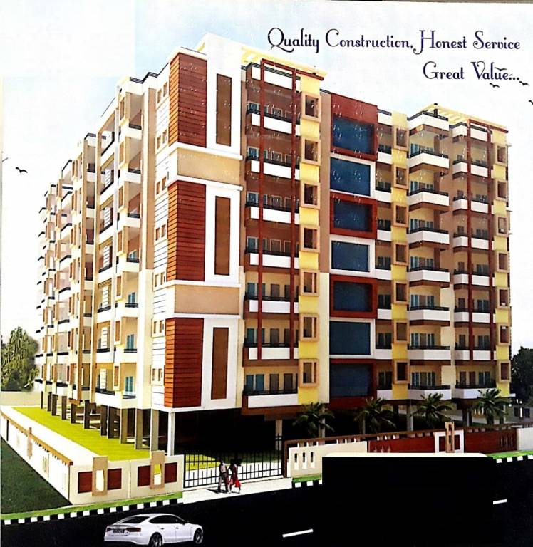Elevation galaxy shanti niketan Elevation