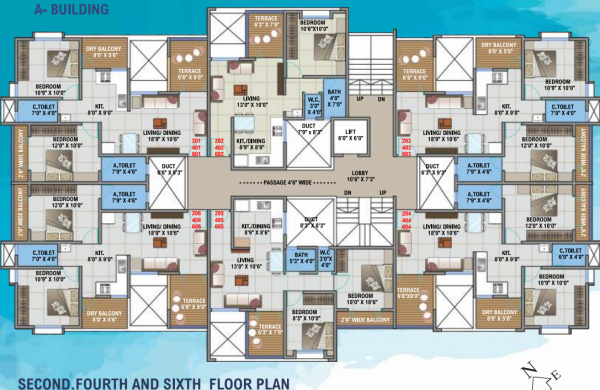  atlantis A Wing Cluster Plan