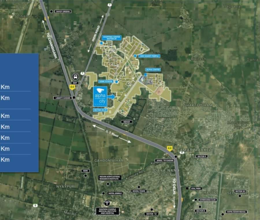  international city Location Plan