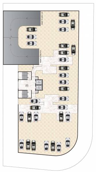  asters Gami Asters Cluster Plan Parking From 1st To 3rd Floor