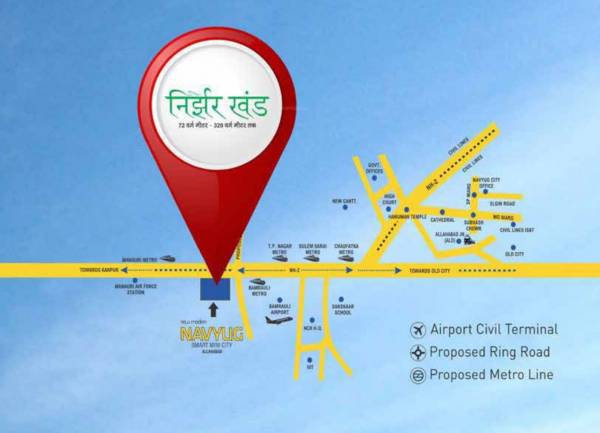  navyug-phase-4-nirjhar Location Plan