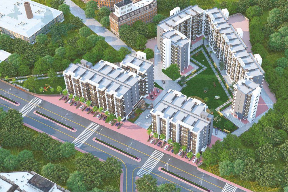 madhuban heights Elevation