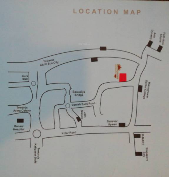  janki-residency Location Plan