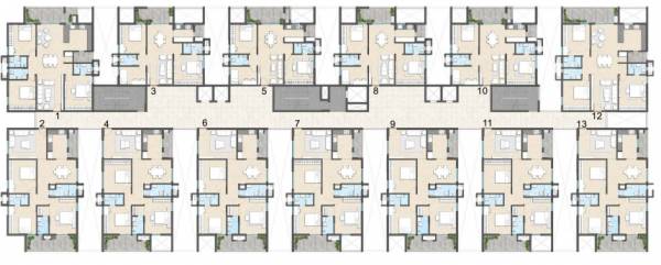  titania Tower-2, Block C - Block D Cluster Plan