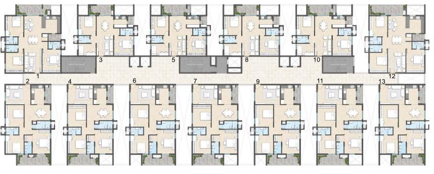  titania Tower 2, Block C   Block D Cluster Plan