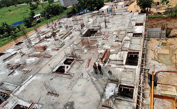  titania Tower-2, Block C - Block D Construction Status Aug-21