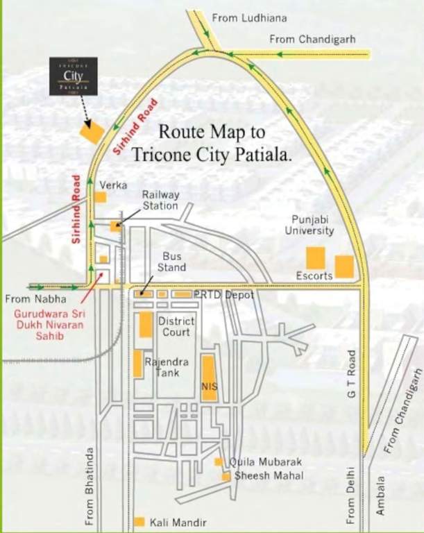  city phase iii Location Plan