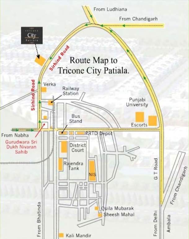  city phase v Location Plan