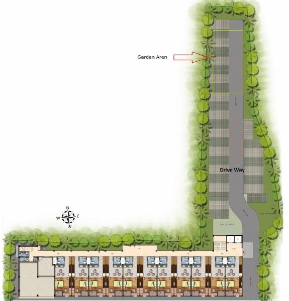 Layout Plan mritshikha-boutique-apartments Layout Plan