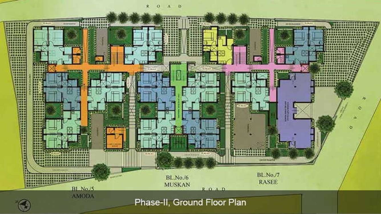  utsab phase ii Cluster Plan for ground Floor