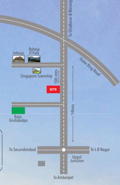  east side residency Location Plan
