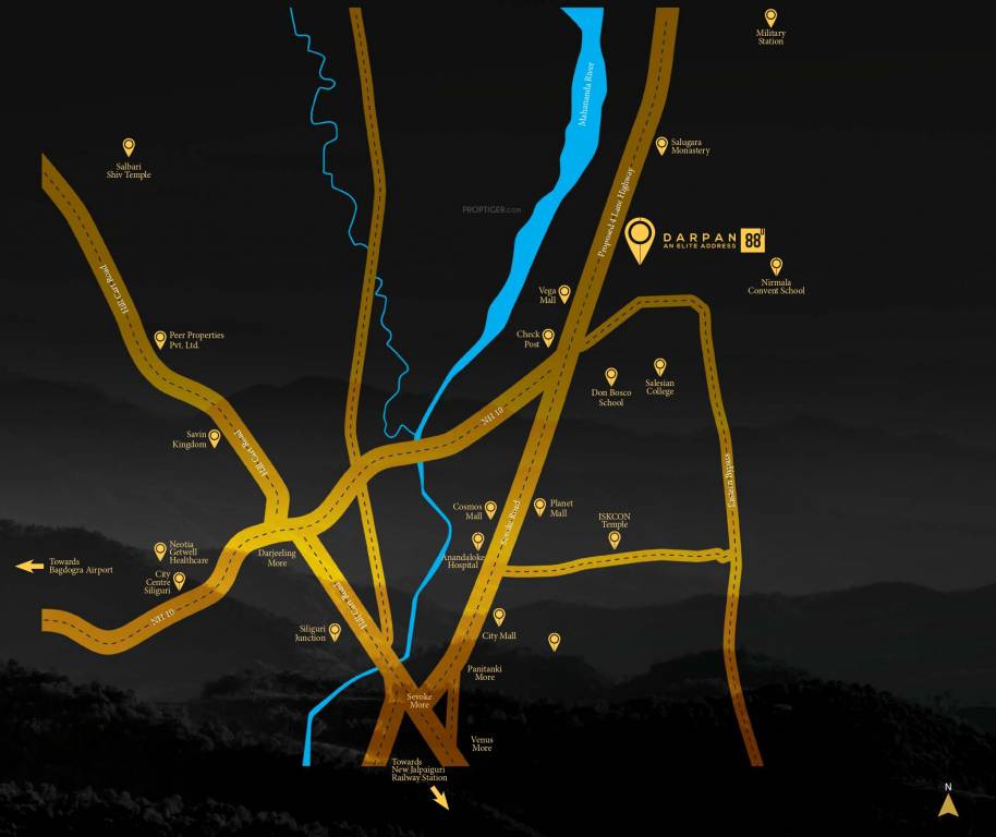  darpan 88 Location Plan