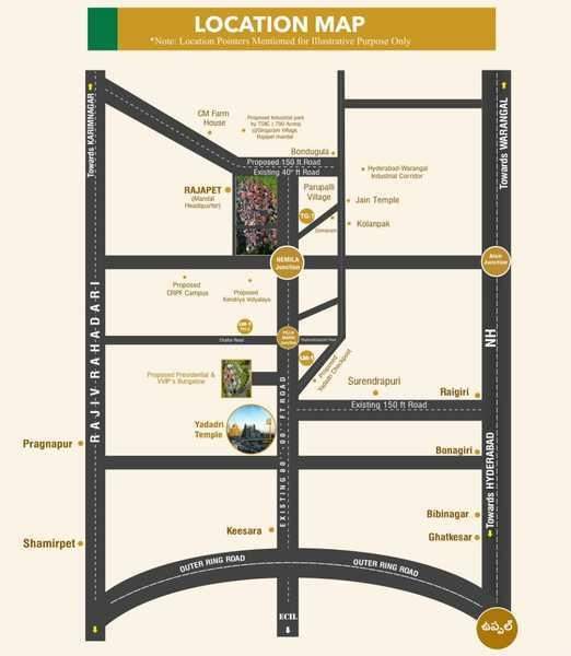  prestige commercial Location Plan