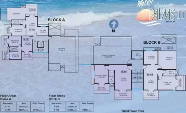  palms-ii Block A + B Cluster Plan