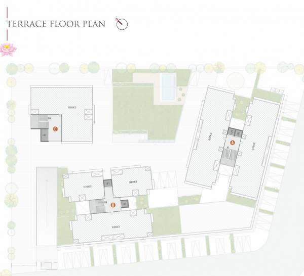  lotus-heights Block A, B, C Terrace Cluster Plan