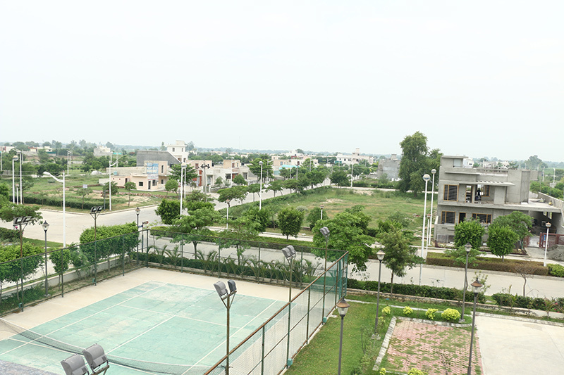  city plot Tennis Court