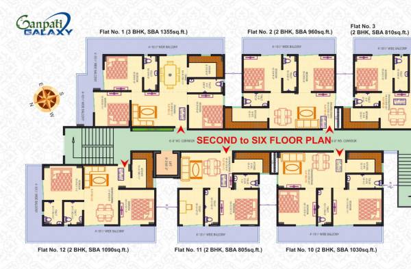  galaxy-phase-1 Cluster Plan for 2nd Floor