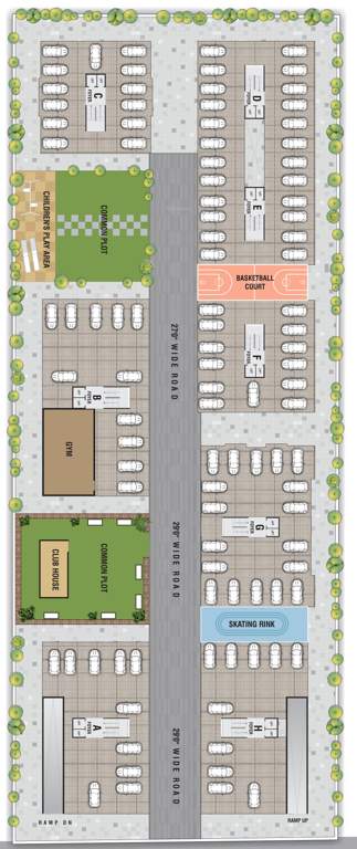  sanidhya Tower A Cluster Plan