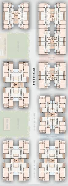  sanidhya Tower B Cluster Plan