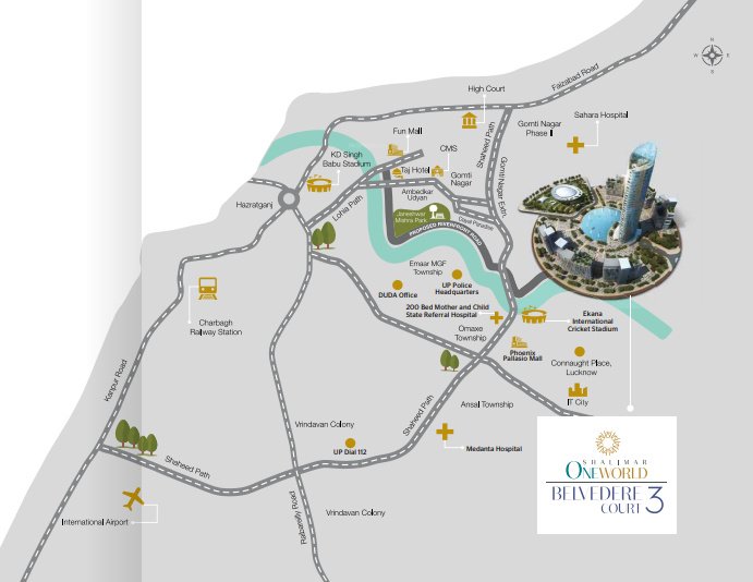  belvedere court 3 Location Plan