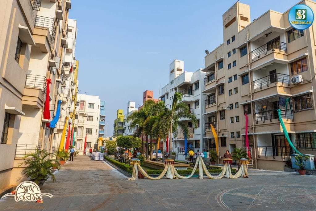 panthaniwas shantiniketan phase iv Elevation