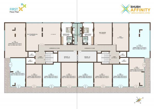  affinity Layout Plan