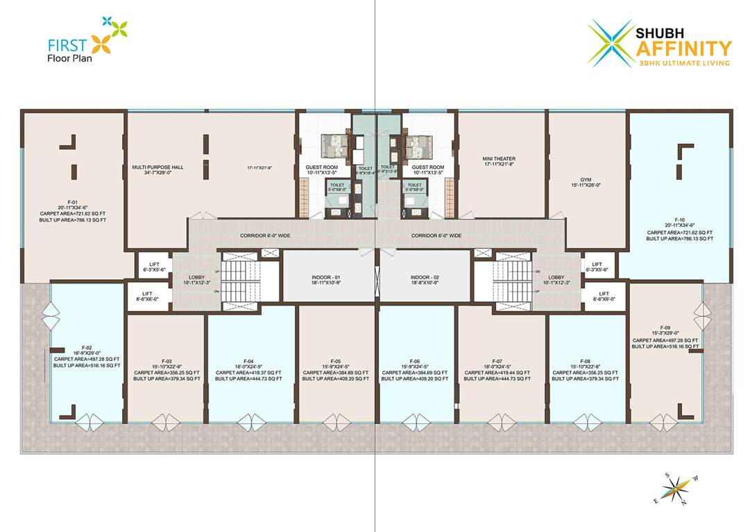  affinity Layout Plan