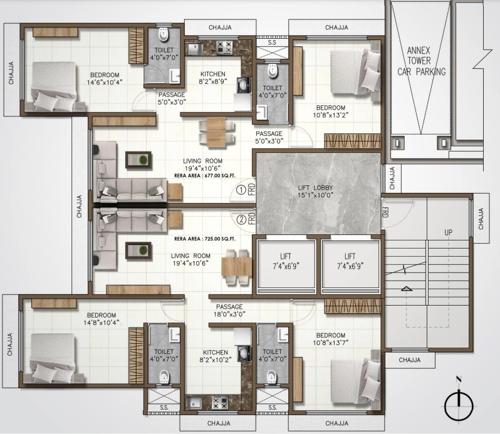  redevelopment-of-malad-amber-chsl Malad Amber CHSL Cluster Plan