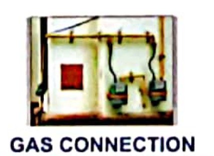  apartment Piped Gas Connection