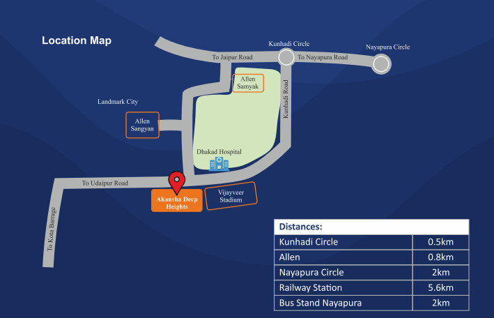  deep heights Location Plan