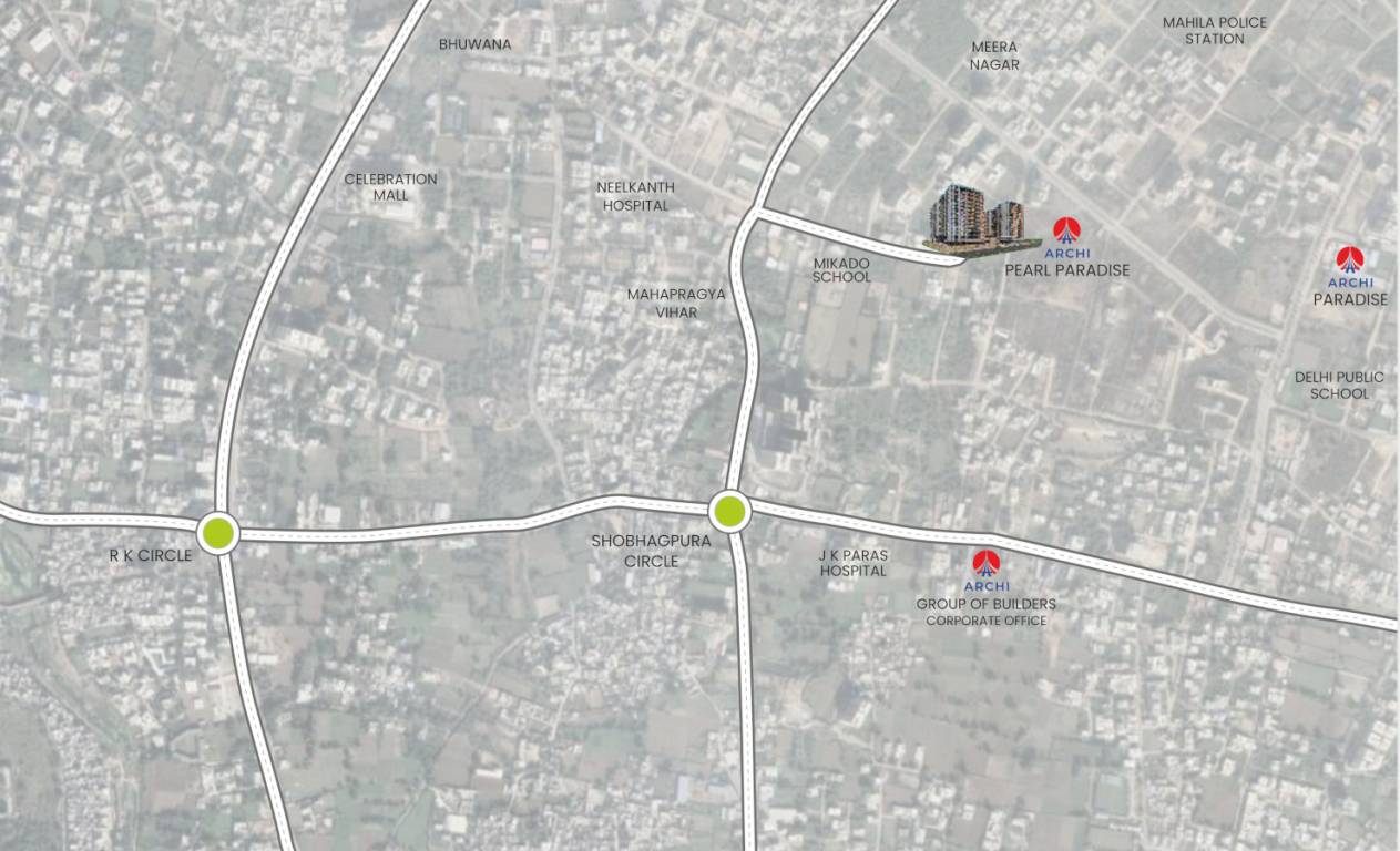  pearl paradise Location Plan