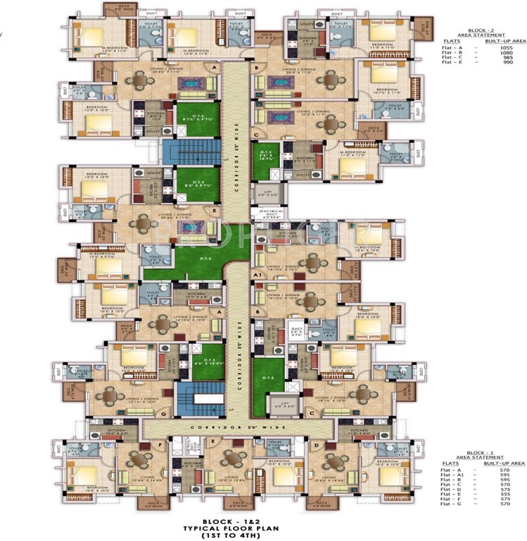 nakshatra Block A Cluster Plan