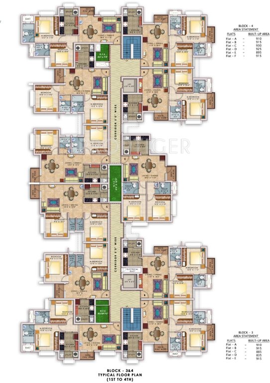 nakshatra Block A Cluster Plan