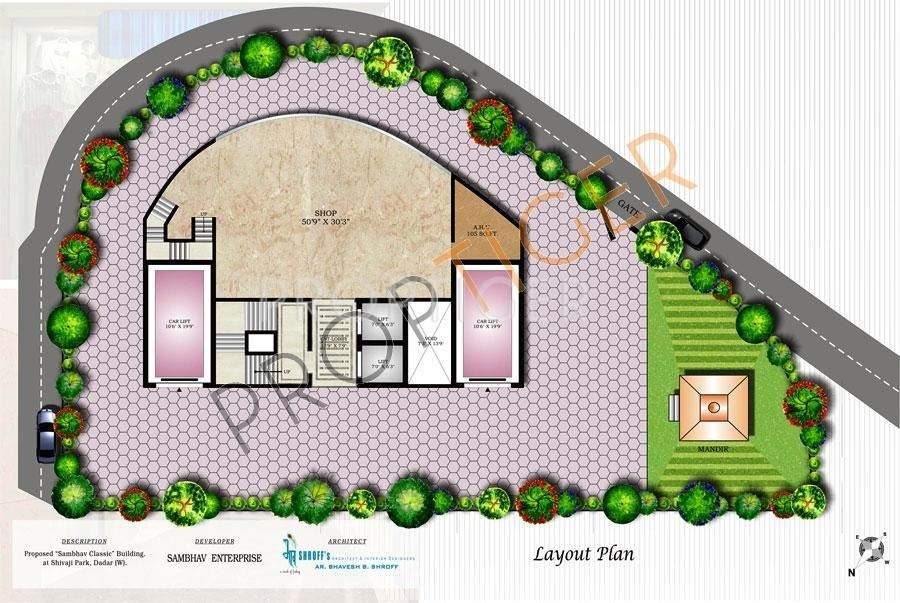  classic Images for Layout Plan of Sambhav Classic