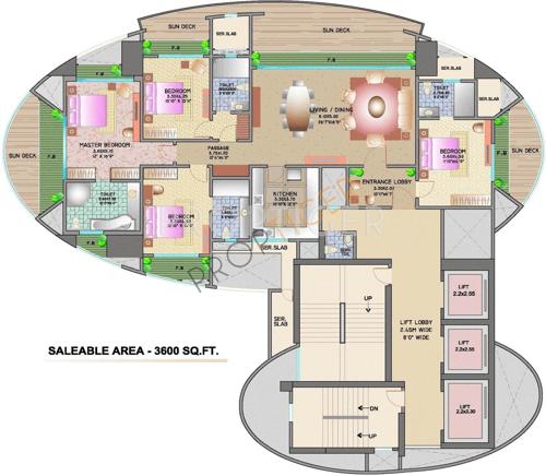  victoria Images for Cluster Plan of Lokhandwala Infrastructure Victoria