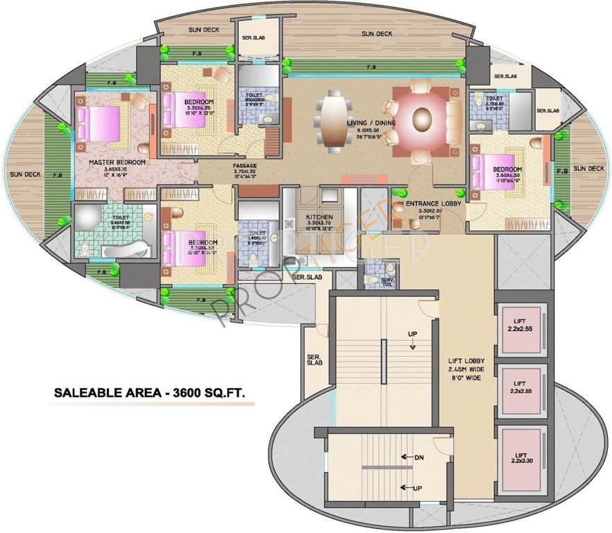  victoria Images for Cluster Plan of Lokhandwala Infrastructure Victoria
