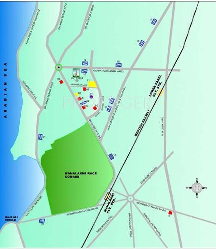  victoria Images for Location Plan of Lokhandwala Infrastructure Victoria