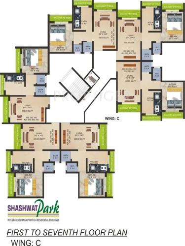  park Images for Cluster Plan of Shashwat Park
