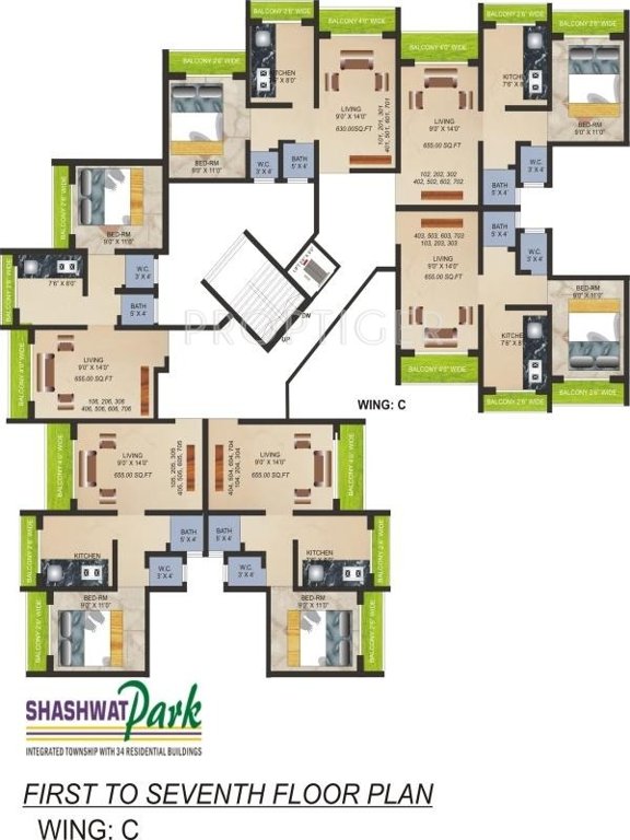 park Images for Cluster Plan of Shashwat Park