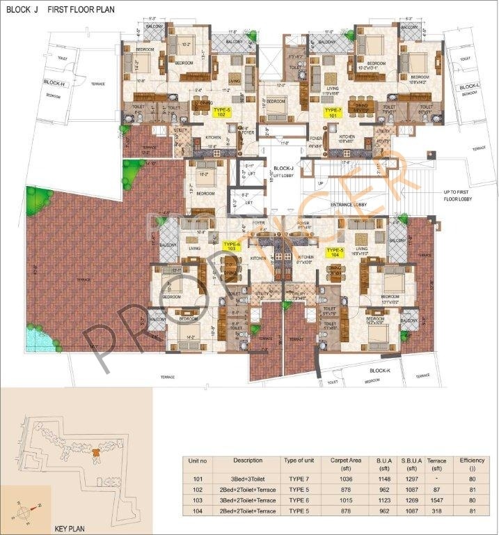 Images for Cluster Plan of Ajmera Infinity