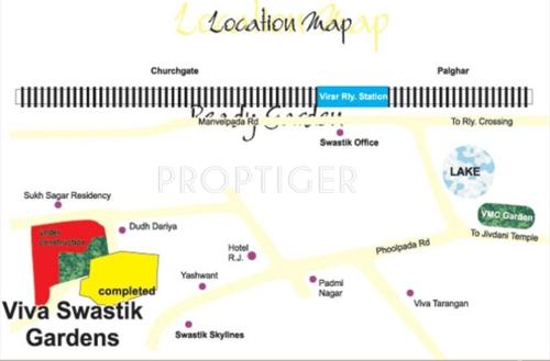 Images for Location Plan of Swastik Builders Viva Swastik Gardens