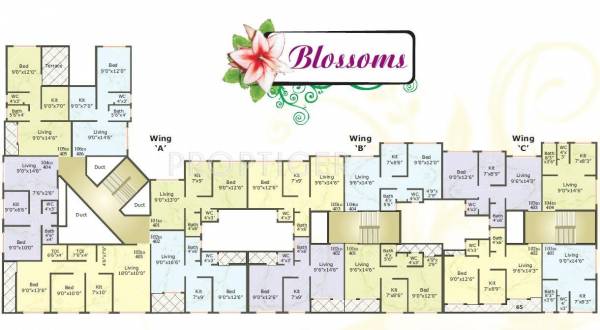 Images for Cluster Plan of Swastik Swastik Blossom