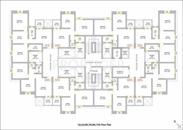 Images for Cluster Plan of Mark Ventures Samruddhi Images for Cluster Plan of Mark Ventures Samruddhi