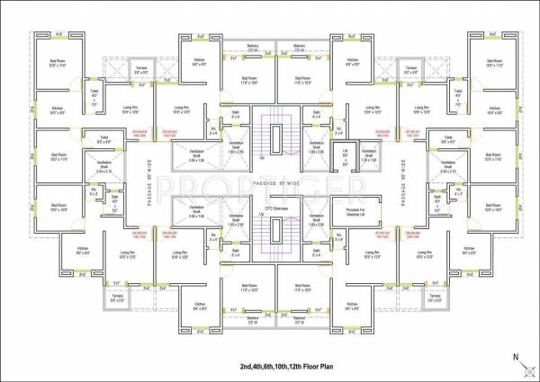 Images for Cluster Plan of Mark Ventures Samruddhi Images for Cluster Plan of Mark Ventures Samruddhi